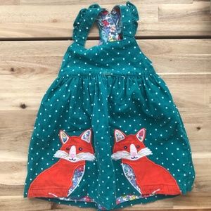 Mini Boden Sardinia Green Foxes